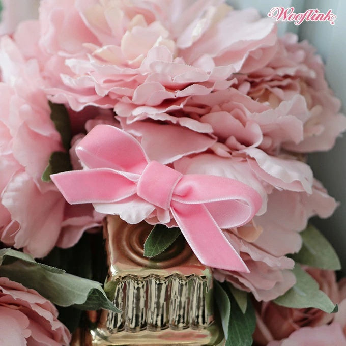 ウーフリンク WOOFLINK LITTLE VELVET BOW【犬用 ヘアアクセサリー アクセサリー バレッタ パッチン留め セレブ】