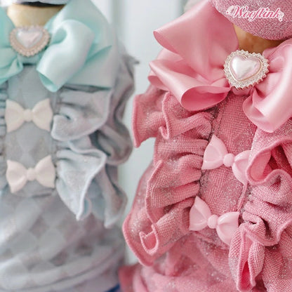 ウーフリンク WOOFLINK DIAMANT DE CARNAVAL BLOUSE【犬服 犬用 トップス ブラウス ニット セレブ】