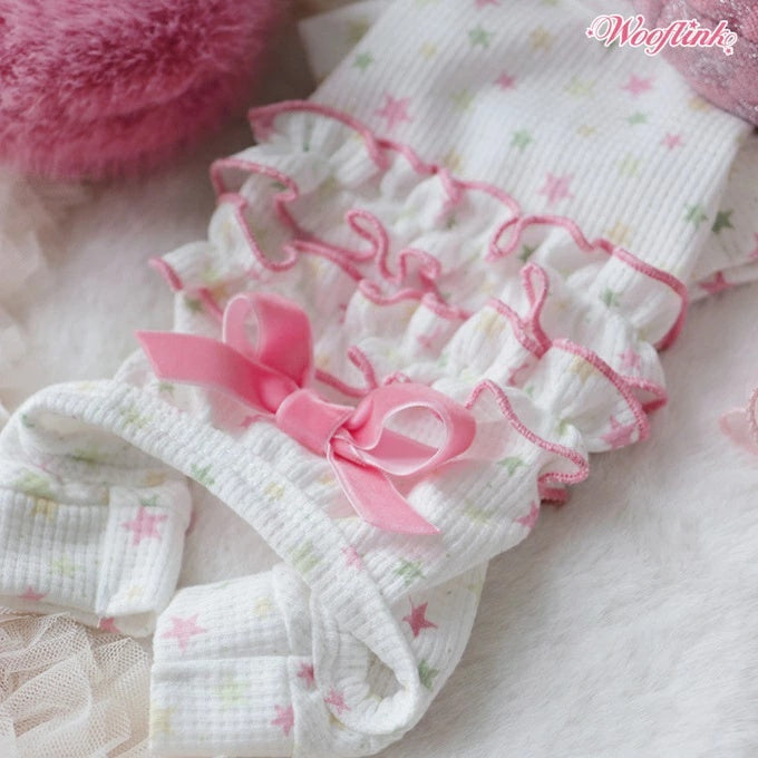 ウーフリンク WOOFLINK STARLIGHT【犬服 犬用 パジャマ つなぎ 部屋着 ルームウェア セレブ】