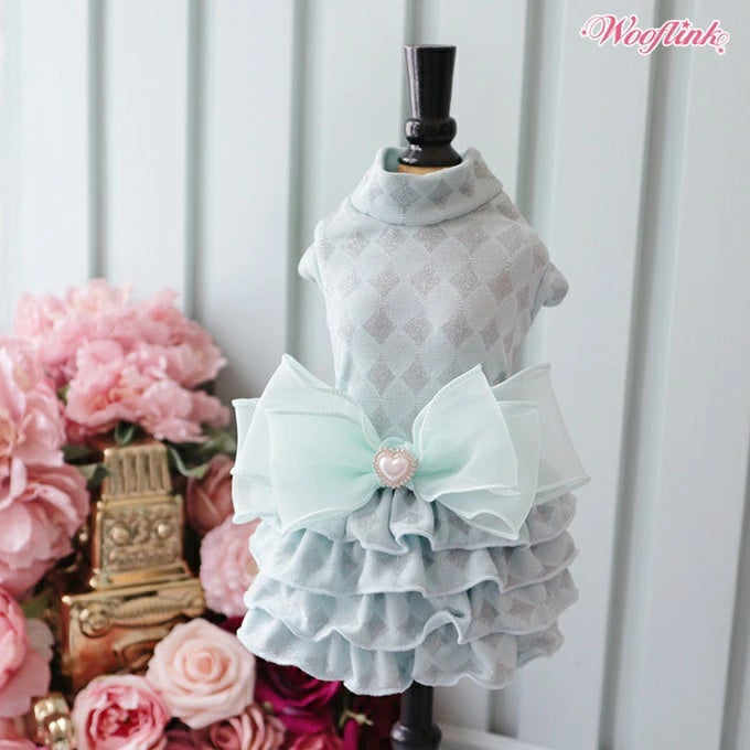 ウーフリンク WOOFLINK DIAMANT DE CARNAVAL DRESS【犬服 犬用 ワンピース ドレス スカート セレブ】