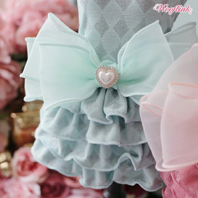 ウーフリンク WOOFLINK DIAMANT DE CARNAVAL DRESS【犬服 犬用 ワンピース ドレス スカート セレブ】