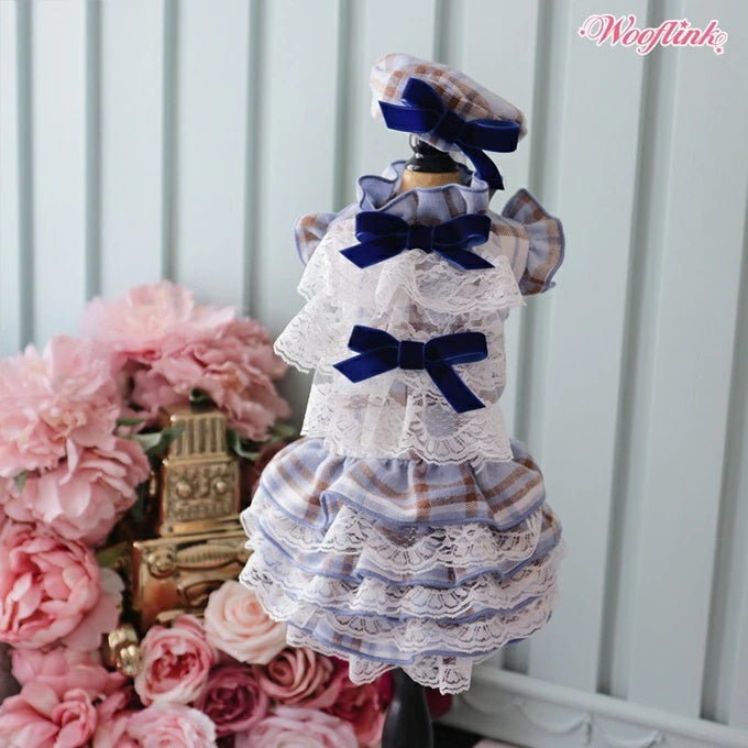 ウーフリンク WOOFLINK VINTAGE ATELIER DRESS【犬服 犬用 ワンピース ドレス スカート セレブ】