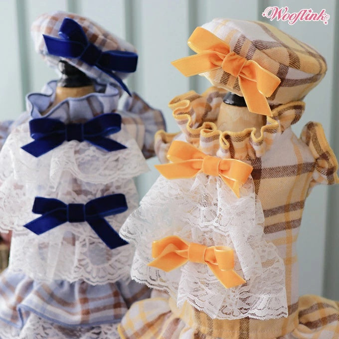 ウーフリンク WOOFLINK VINTAGE ATELIER DRESS【犬服 犬用 ワンピース ドレス スカート セレブ】
