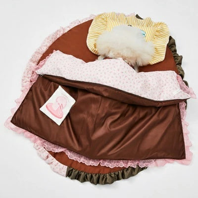 ルイスドッグ louisdog Strawberry Goose Blanket Cover【小型犬 犬用 ブランケット カバー セレブ】