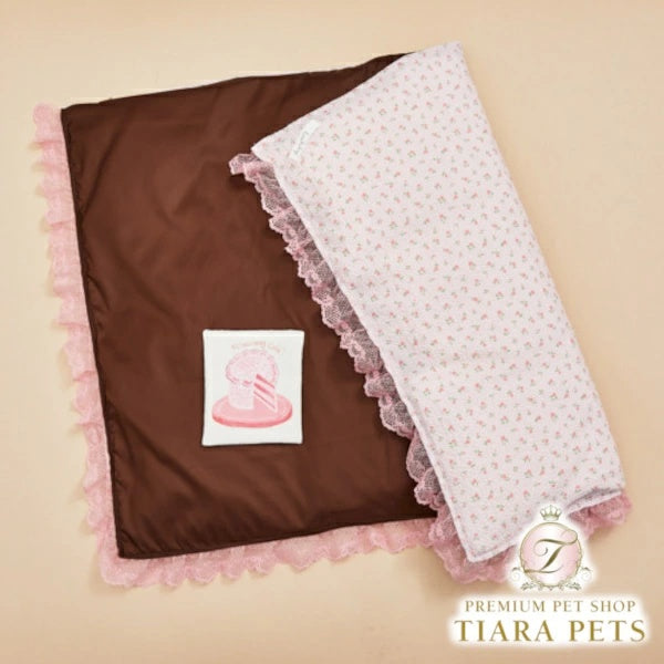 ルイスドッグ louisdog Strawberry Goose Blanket【小型犬 犬用 ブランケット セレブ】