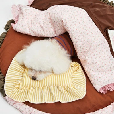 ルイスドッグ louisdog Strawberry Goose Blanket【小型犬 犬用 ブランケット セレブ】