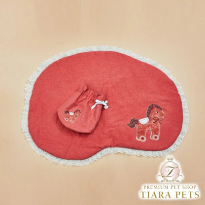 ルイスドッグ louisdog Brushed Pony Blanket【小型犬 犬用 ブランケット セレブ】