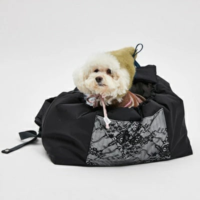 ルイスドッグ louisdog Onyx Sling Bag【小型犬 犬用 キャリーバッグ カバン トート セレブ】
