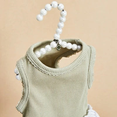 ルイスドッグ louisdog Pajama Stripe Dress【小型犬 犬服 ワンピース スカート ドレス セレブ】