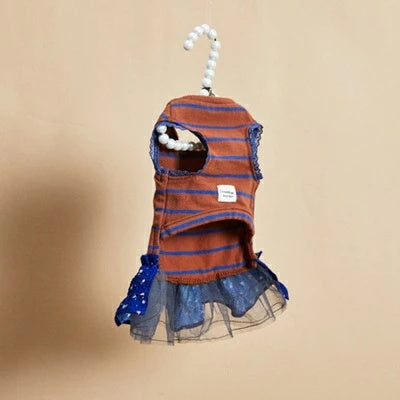 ルイスドッグ louisdog Blooming Morning Dress【小型犬 犬服 ワンピース スカート ドレス セレブ】