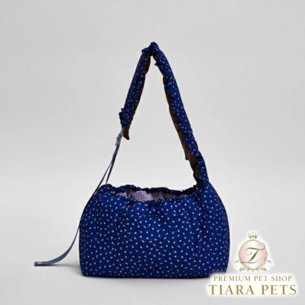 ルイスドッグ louisdog Pajama Sling Bag/Blooming Morning【小型犬 犬用 キャリーバッグ カバン セレブ】