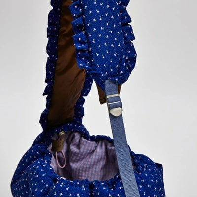 ルイスドッグ louisdog Pajama Sling Bag/Blooming Morning【小型犬 犬用 キャリーバッグ カバン セレブ】