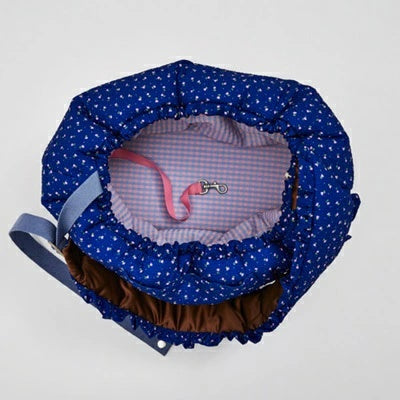 ルイスドッグ louisdog Pajama Sling Bag/Blooming Morning【小型犬 犬用 キャリーバッグ カバン セレブ】