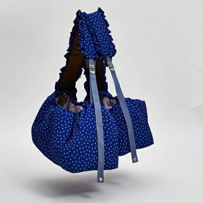 ルイスドッグ louisdog Pajama Sling Bag/Blooming Morning【小型犬 犬用 キャリーバッグ カバン セレブ】