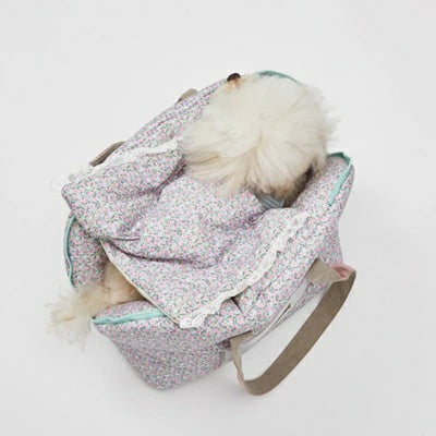 ルイスドッグ louisdog Pajama Around Bag/Blooming【小型犬 犬用 キャリーバッグ カバン セレブ】