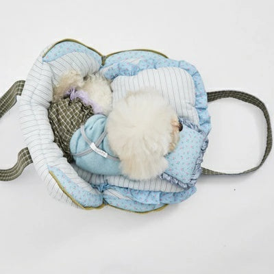 ルイスドッグ louisdog Pajama Sling Bag/Easy Morning【小型犬 犬用 キャリーバッグ カバン セレブ】