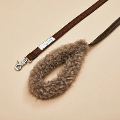 ルイスドッグ louisdog Choco Fur Harness Set【小型犬 犬用 ハーネス リード セット セレブ】