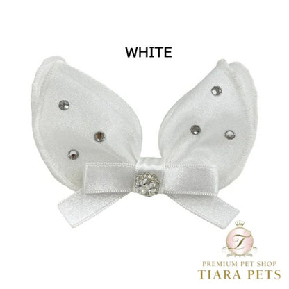 リュクスバーディ Luxe birdie プティラパンバレッタ【小型犬 犬用 ヘアアクセサリー バレッタ セレブ】