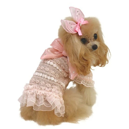 リュクスバーディ Luxe birdie ダンテルタンクトップ【小型犬 犬服 トップス タンクトップ セレブ】