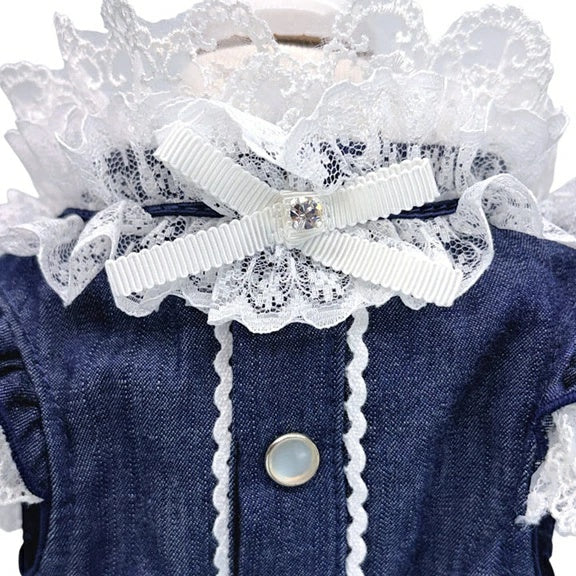 リュクスバーディ Luxe birdie ラ・ヴァーグシャツ【小型犬 犬服 トップス シャツ ブラウス セレブ】