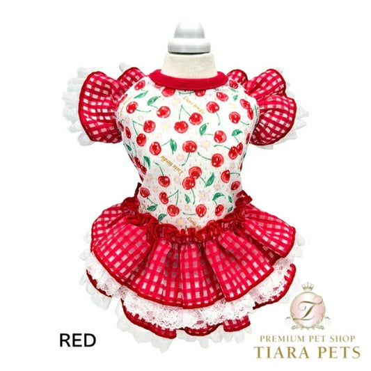 リュクスバーディ Luxe birdie レ・フリュイワンピース【小型犬 犬服 ワンピース ドレス スカート セレブ】