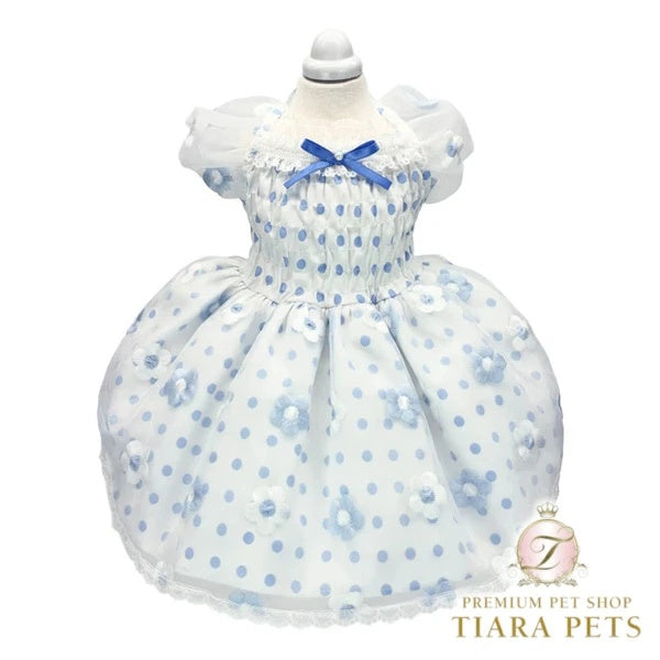 リュクスバーディ Luxe birdie オードリーワンピース【小型犬 犬服 ワンピース ドレス スカート セレブ】