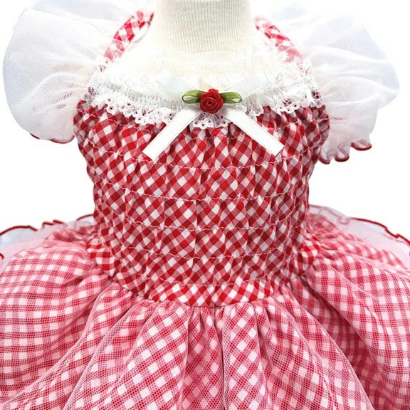 リュクスバーディ Luxe birdie ブリジットワンピース【小型犬 犬服 ワンピース ドレス スカート セレブ】