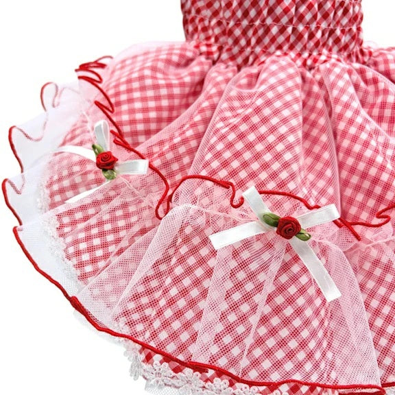 リュクスバーディ Luxe birdie ブリジットワンピース【小型犬 犬服 ワンピース ドレス スカート セレブ】