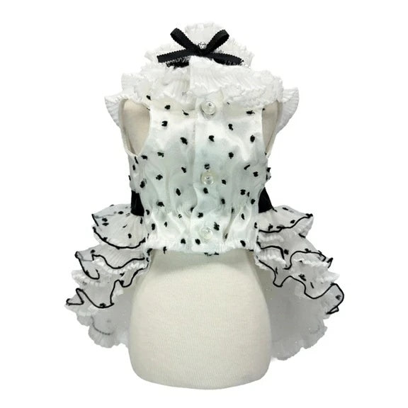 リュクスバーディ Luxe birdie プリッセドレス【小型犬 犬服 ワンピース ドレス スカート セレブ】