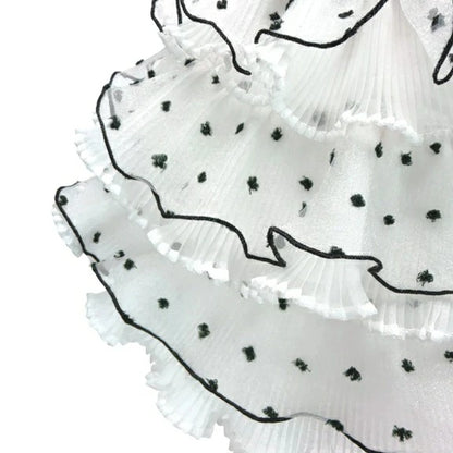 リュクスバーディ Luxe birdie プリッセドレス【小型犬 犬服 ワンピース ドレス スカート セレブ】