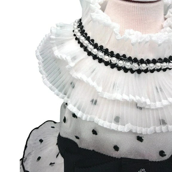 リュクスバーディ Luxe birdie プリッセドレス【小型犬 犬服 ワンピース ドレス スカート セレブ】