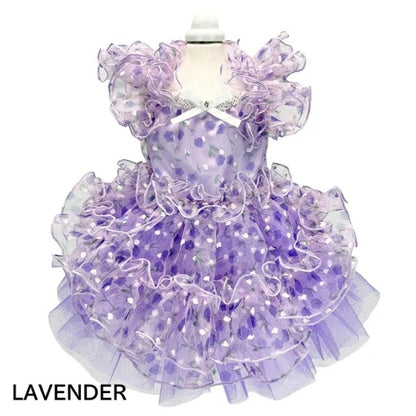 リュクスバーディ Luxe birdie エール・ダンジュドレス【小型犬 犬服 ワンピース ドレス スカート セレブ】