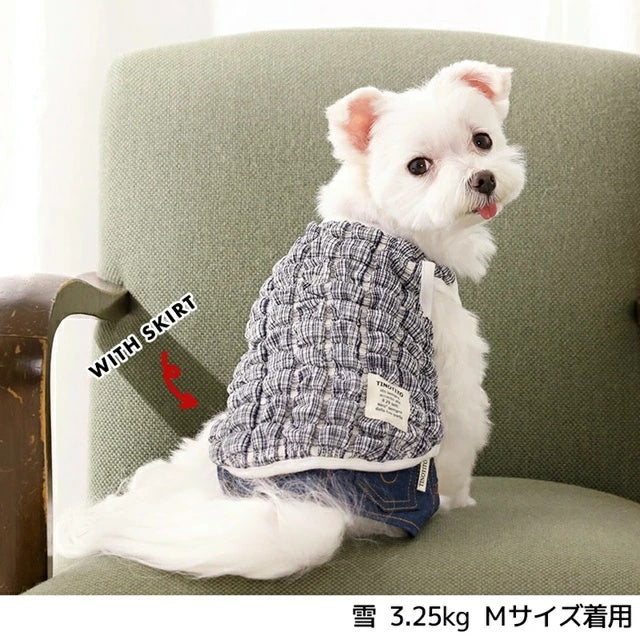 ティノティート TINOTITO ポコポコタンク【小型犬 犬服 ドッグウェア トップス タンクトップ】