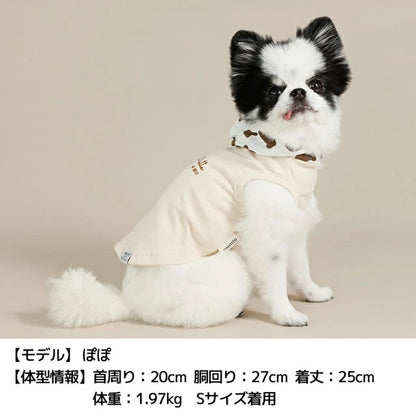 ティノティート TINOTITO 牛柄フードパーカ【小型犬 犬服 ドッグウェア トップス パーカー フーディ】