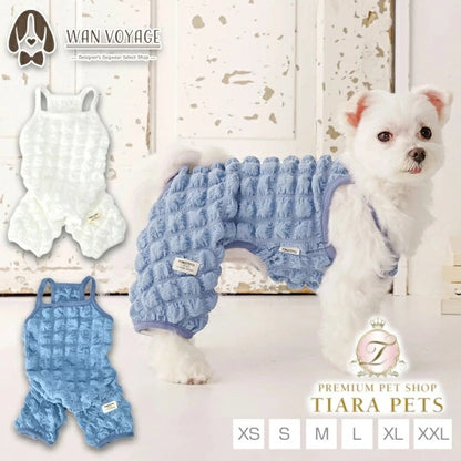 ティノティート TINOTITO ポコポコオールインワン【小型犬 犬服 ドッグウェア オールインワン つなぎ ロンパース パンツ ズボン】