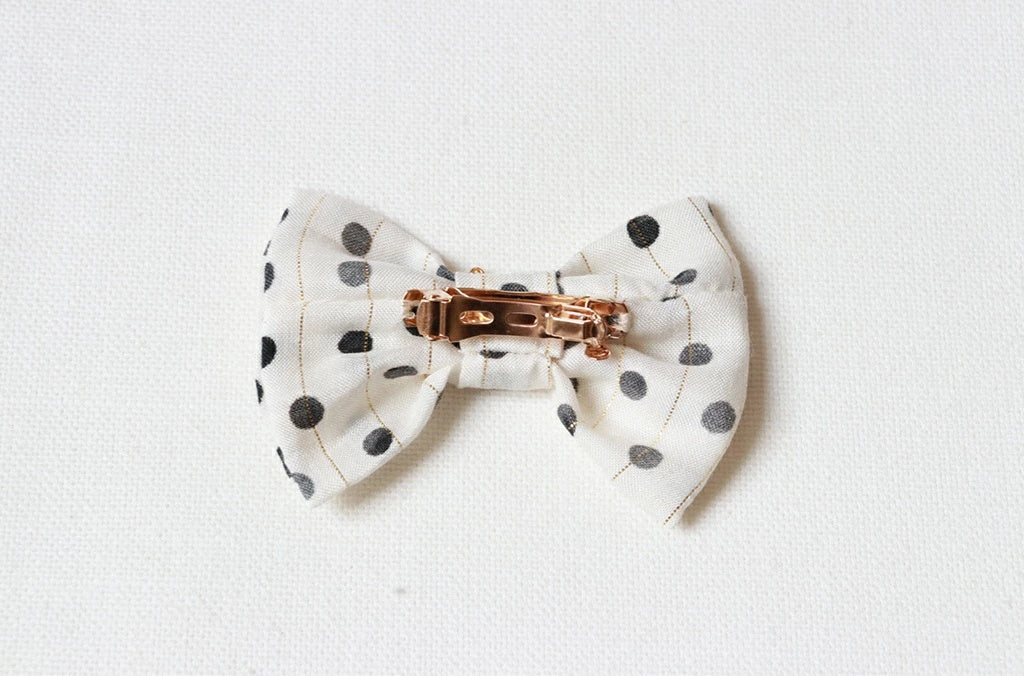 ミムット mimtto Silky Dot Barrette【小型犬 犬用 ヘアアクセサリー バレッタ セレブ】