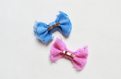 ミムット mimtto Tiered Tulle Barrette【小型犬 犬用 ヘアアクセサリー バレッタ セレブ】