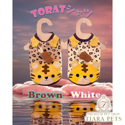 J&Kアニマルズ J&K animals ☆予約受付中☆TORA Tシャツ【小型犬 犬服 トップス Tシャツ ドレス】