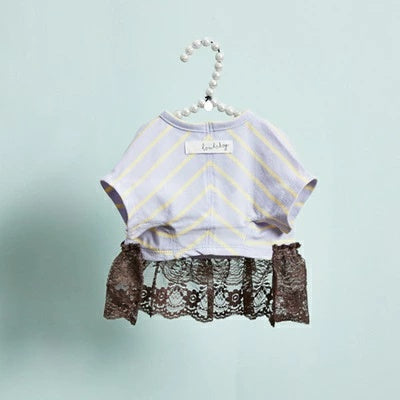 ルイスドッグ louisdog Strawberry Cake TEE【小型犬 犬服 ドッグウェア トップス Tシャツ セレブ】