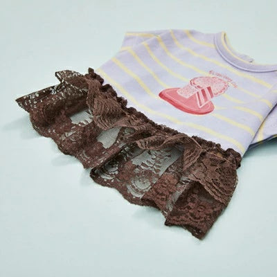 ルイスドッグ louisdog Strawberry Cake TEE【小型犬 犬服 ドッグウェア トップス Tシャツ セレブ】