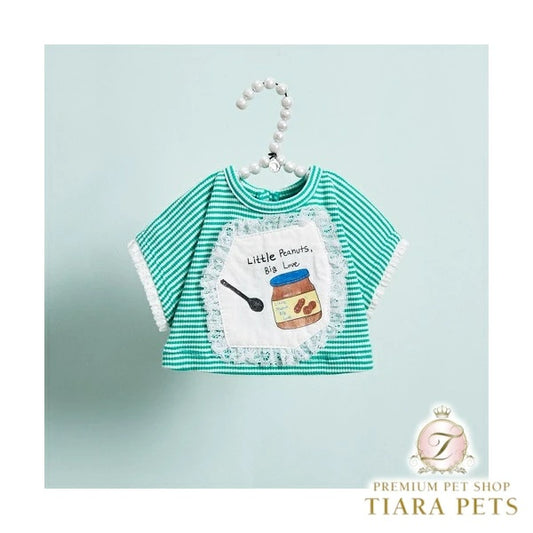 ルイスドッグ louisdog Little Peanuts TEE【小型犬 犬服 ドッグウェア トップス Tシャツ セレブ】