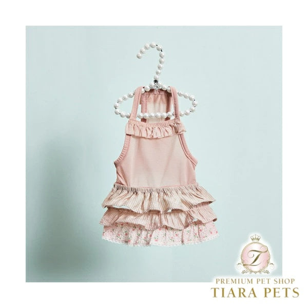 ルイスドッグ louisdog Blush Layered Dress【小型犬 犬服 ドッグウェア ワンピース ドレス スカート セレブ】