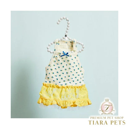 ルイスドッグ louisdog Egg Mayo Dress【小型犬 犬服 ドッグウェア ワンピース ドレス スカート セレブ】
