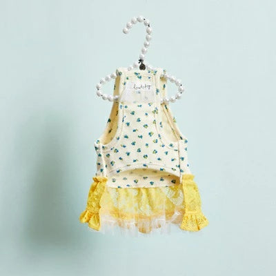 ルイスドッグ louisdog Egg Mayo Dress【小型犬 犬服 ドッグウェア ワンピース ドレス スカート セレブ】