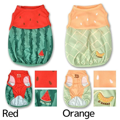 ディーズチャット D's CHAT フルーツメッシュタンク【犬服 ドッグウェア トップス タンクトップ セレブ】