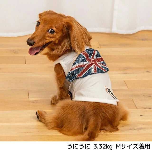 ディーズチャット D's CHAT ユニオンサコッシュタンクー【犬服 ドッグウェア トップス タンクトップ セレブ】
