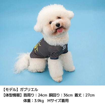 ディーズチャット D's CHAT ディーズ君ドラムTシャツ【犬服 ドッグウェア トップス Tシャツ セレブ】