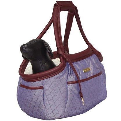 Diamond Baby Marshmallow Bolsa de transporte fácil Brightron Bath [Bolsa de transporte Celebrity para perros pequeños, gatos, animales pequeños]