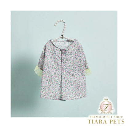 ルイスドッグ louisdog Atelier Floral Shirt【小型犬 犬服 トップス シャツ セレブ】