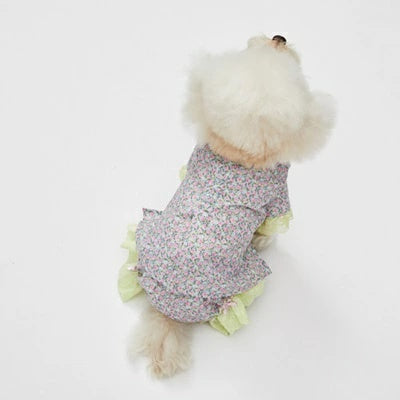 ルイスドッグ louisdog Atelier Floral Shirt【小型犬 犬服 トップス シャツ セレブ】